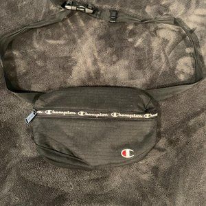 Black Champion Belt Bag